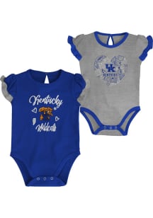 Kentucky Wildcats Infant Girls Blue Love my Team Set Top and Bottom
