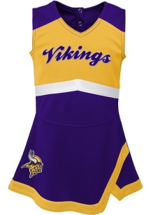 Minnesota Vikings Girls Purple Cheer Captain Set Cheer