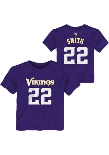 Harrison Smith Minnesota Vikings Toddler Purple NN Short Sleeve Player T Shirt