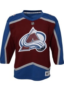 Colorado Avalanche Youth Maroon Blank Home Replica Hockey Jersey