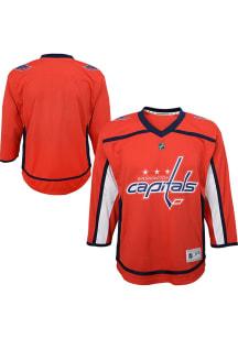 Washington Capitals Youth Red Blank Home Replica Hockey Jersey