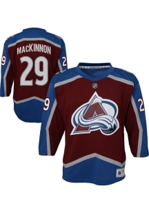 Nathan MacKinnon  Colorado Avalanche Youth Maroon Home Replica Hockey Jersey