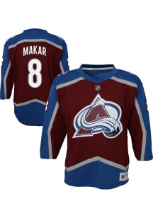Cale Makar  Colorado Avalanche Youth Maroon Home Replica Hockey Jersey