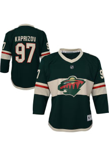 Kirill Kaprizov  Minnesota Wild Youth Green Home Replica Hockey Jersey