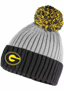 Adidas Grambling State Tigers Grey RIB BEANIE Mens Knit Hat