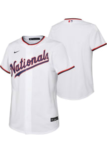 Nike Washington Nationals Youth White Home Replica Jersey