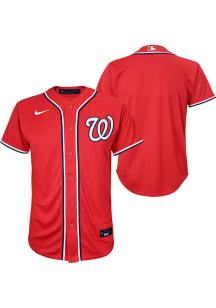 Nike Washington Nationals Youth Red Alt Replica Jersey