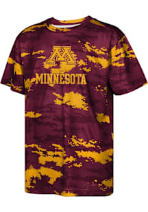 Minnesota Golden Gophers Youth Red Scrimmage Short Sleeve T-Shirt