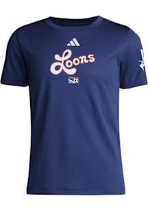 Adidas Minnesota United FC Youth Navy Blue Third Short Sleeve T-Shirt