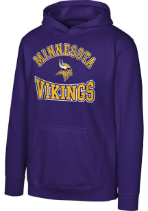 Minnesota Vikings Youth Purple Home Town Long Sleeve Hoodie