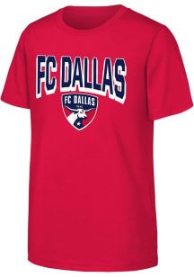 FC Dallas Youth Red On The Block Short Sleeve T-Shirt