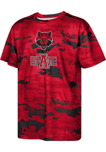 Arkansas State Red Wolves Youth Red Scrimmage Short Sleeve T-Shirt