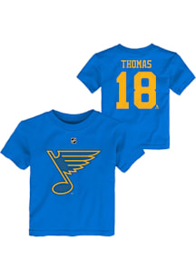 Robert Thomas St Louis Blues Toddler Blue NN Short Sleeve Player T Shirt