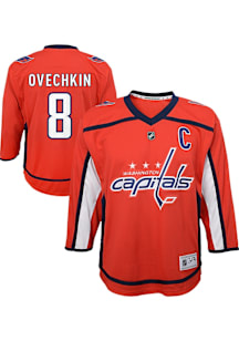 Alex Ovechkin  Washington Capitals Toddler Red Home Replica Blank Jersey Hockey Jersey