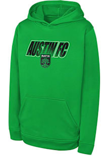 Austin FC Youth Green Extra Point Long Sleeve Hoodie