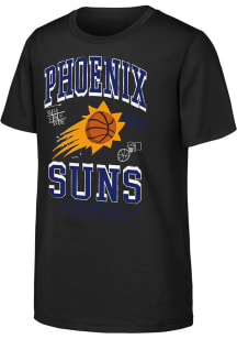 Phoenix Suns Youth Black Grit and Glory Short Sleeve T-Shirt