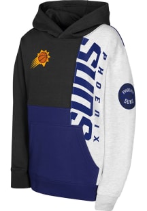 Phoenix Suns Youth Purple Splash Long Sleeve Hoodie
