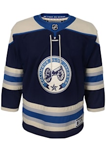 Columbus Blue Jackets Youth Navy Blue Third Hockey Jersey