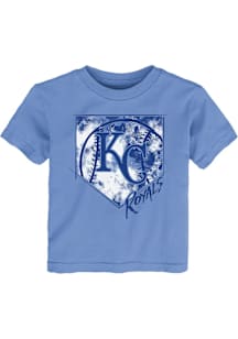Kansas City Royals Toddler Light Blue Home Field Short Sleeve T-Shirt