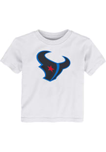 Houston Texans Toddler White H-Town Secondary Logo Short Sleeve T-Shirt