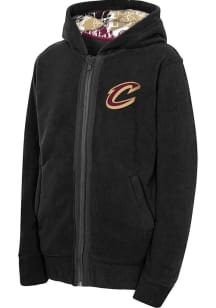 Cleveland Cavaliers Youth Black Key Line Long Sleeve Full Zip Jacket