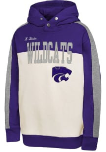 Youth Purple K-State Wildcats Were In There Long Sleeve Hooded Sweatshirt