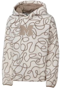 Michigan Wolverines Girls White Extreme Long Sleeve Hooded Sweatshirt