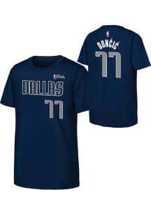 Luka Doncic Dallas Mavericks Youth Blue Finals Part 24 NN Player Tee