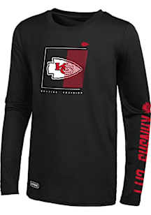 Kansas City Chiefs Black Too Tough Long Sleeve T-Shirt