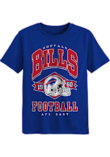 Buffalo Bills Boys Blue Kick Off Short Sleeve T-Shirt