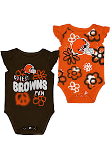 Cleveland Browns Baby Brown The Sunshine Set One Piece