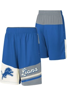 Detroit Lions Youth Blue Fandemonium Shorts