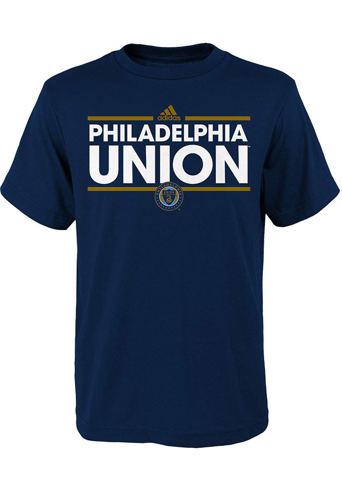 Philadelphia Union Toddler Navy Blue Dassler Short Sleeve T-Shirt