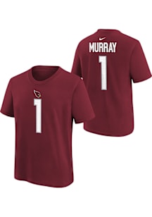 Kyler Murray Arizona Cardinals Youth Cardinal Nike Fuse NN Player Tee