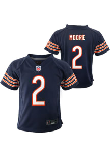 DJ Moore Chicago Bears Toddler Navy Blue Nike Home Replica Football Jersey