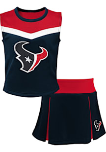 Houston Texans Girls Navy Blue Spirt Cheer Set Cheer