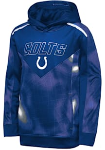 Indianapolis Colts Youth Blue Offensive Line Long Sleeve Hoodie