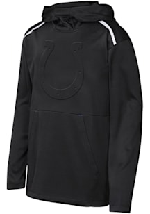 Indianapolis Colts Youth Black Defensive Line Long Sleeve Hoodie