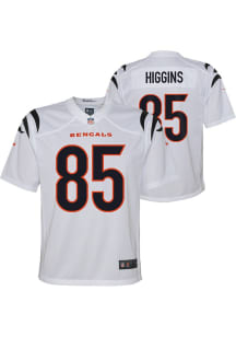 Tee Higgins Cincinnati Bengals Youth White Nike Away Replica Football Jersey