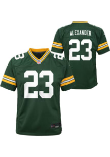 Jaire Alexander Green Bay Packers Youth Green Nike Home Replica Football Jersey