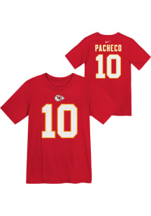 Isiah Pacheco  Kansas City Chiefs Boys Red Nike Fuse NN Short Sleeve T-Shirt