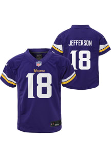 Justin Jefferson Minnesota Vikings Baby Purple Nike Home Replica Football Jersey