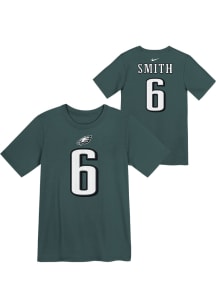 Devonta Smith  Philadelphia Eagles Boys Teal Nike Fuse NN Short Sleeve T-Shirt