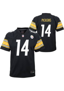 George Pickens Pittsburgh Steelers Youth Black Nike Home Replica Football Jersey