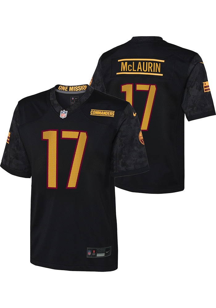 Maglietta Uomo Washington Commanders 2022 - Gildan 5000, Nera, Taglie S-5XL, Nuova Con Etichette