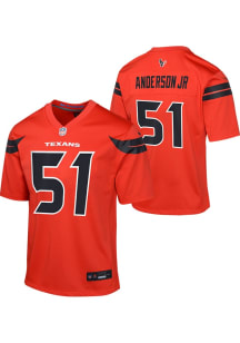 Will Anderson Jr Houston Texans Youth Red Nike Alt 1 Replica Football Jersey