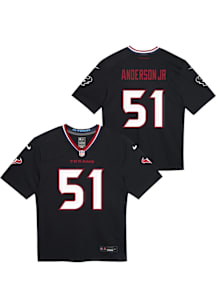 Will Anderson Jr Houston Texans Boys Navy Blue Nike Home Replica Football Jersey