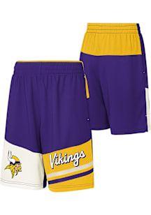 Minnesota Vikings Youth Purple Fandemonium Shorts