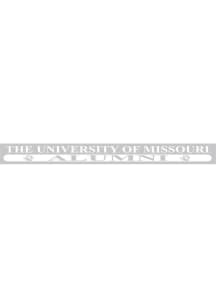 Missouri Tigers 2x19 Alumni Auto Strip - White