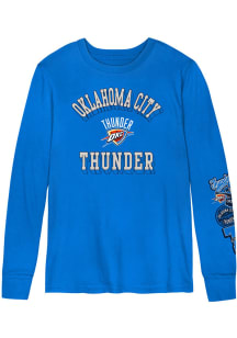 Oklahoma City Thunder Boys Blue Up My Sleeve Long Sleeve T-Shirt